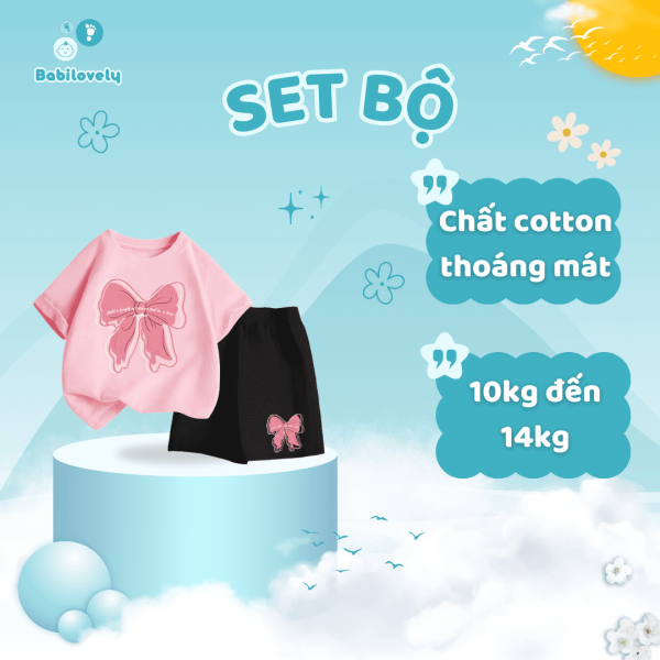 Set bộ bé gái