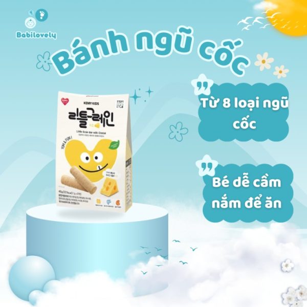 Bánh ngũ cốc Kemy Kids