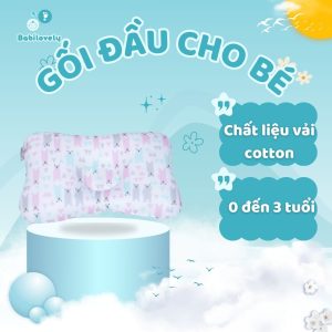 Gối đầu cao cấp 10 lớp cho bé