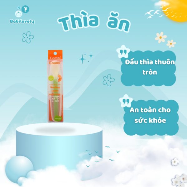 Thìa - muỗng ăn dặm Combi